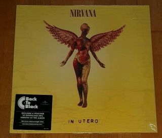 Nirvana - In Utero 180g Vinyl Lp New/sealed
