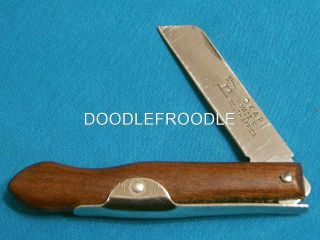 Vintage Okapi South Africa Navaja Folding Rope Knife Knives Pocket Hunter Tools