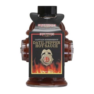Captain Sorensens Datil Pepper Hot Sauce In Fire Hydrant Bottle