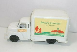 Howard Johnson ' s Marx Ice Cream Delivery Truck Vintage Advertising Toy 2