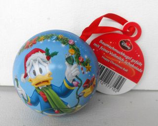 Rare Disney Donald Duck Christmas Ball Limited Edition Germany