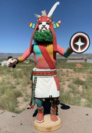 Vintage Hopi Kachina Doll By Famed Hopi Carver Kenneth Shupla
