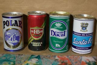 Four Cans From Central And South America - Negra,  Etc.
