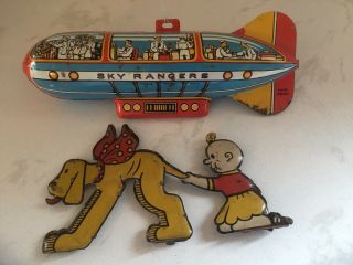 Toy Parts For Sky Rangers Toy And Buttercup & Spareribs Antique Toy