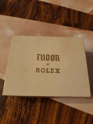 Vintage Rolex Box,  Tudor By Rolex,  Just The Box.  In Good Shape.  50s Or 60s.