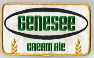 Genesee Cream Ale Uniform Or Shirt Patch 5 " X 8 "