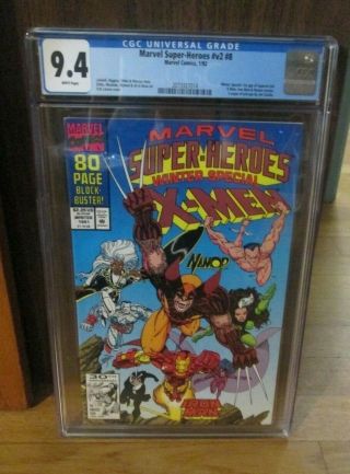 Marvel Heroes 8 1991 Cgc 9.  4 First Squirrel Girl Comic Book