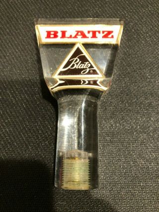 Vintage Blatz Beer Tap Handle