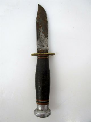Vintage/antique Case 4 1/2 " Fixed Blade Knife,  8 5/8 " Overall Length