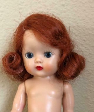 Vintage 1950s 8 " Muffie Doll,  Nancy Ann Storybook,  Red Hair,  Strung Doll,  Ex
