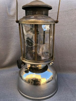Antique 1900s Coleman ? Yale ? Tures ? Primus Lantern Unmarked Nickle Plate Mica