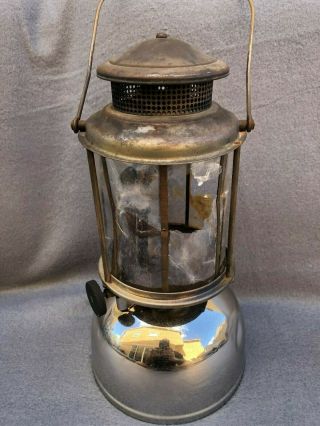 Antique 1900s COLEMAN ? YALE ? TURES ? PRIMUS LANTERN Unmarked Nickle Plate Mica 2