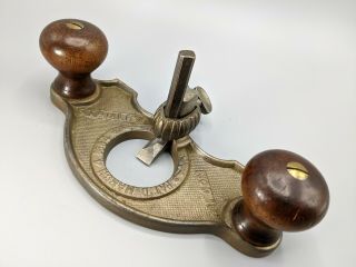 Antique Stanley No 71 Router Plane Type 2 With 1 Iron - Pat March 4 1884