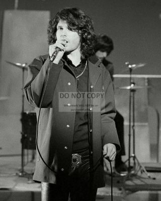 Jim Morrison Lead Singer Of " The Doors " Rock Band 8x10 Publicity Photo (op - 656)