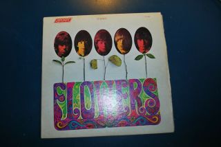 The Rolling Stones Flowers London Stereo Vinyl Lp Record Rare