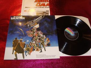 Battlestar Galactica - Soundtrack - Lp,  Poster N.  Mint/mint/mcf 2860/a1 - B1/1978