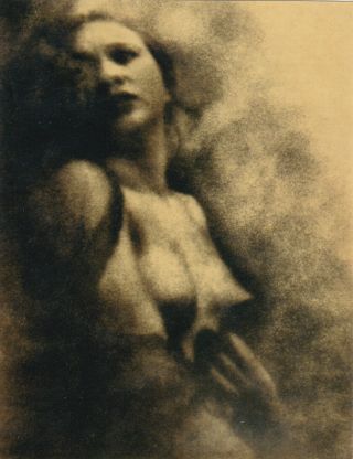 A.  Grinberg Unusual Abstract Exposure Nude Woman Risque Blurred Russian Photo