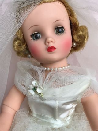 Vintage Madame Alexander Elise Bride Doll - 1950 