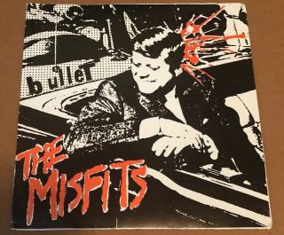 The Misfits Bullet 7” 1986 Plan 9 First Issue Boot Kbd Punk