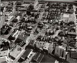 Vintage Photograph Oh Dayton Aerial View Of City 1972 2