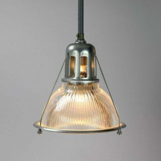 Vintage 1940s Industrial Holophane Lobay No.  684 Light - 6 Available