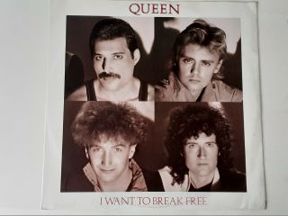 Queen I Want To Break Free/the Miracle Twelve Inch Vinyl Singles X 2