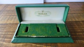 A Rare Vintage 1940s Rolex Chronograph Ref 3668 2508 3525 " Big Logo " Coffin Box