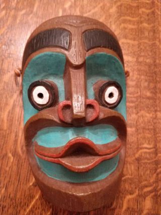 Tsonoqua Wild Women Mask,  Kwakiutl British Columbia