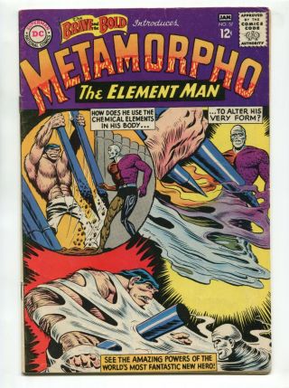 1965 Dc The Brave And The Bold 57 1st Appearance Metamorpho Fine Unpressed