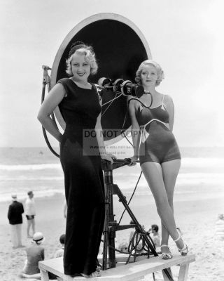 Joan Blondell & Bette Davis In " Three On A Match " 8x10 Publicity Photo (ab - 261)