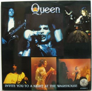 Queen Invite You To A Night At The Warehouse Rare Live 2lp Import Stoned 5