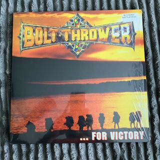 Bolt Thrower - For Victory green/red splatter /300 vinyl Napalm Death Obituary 2