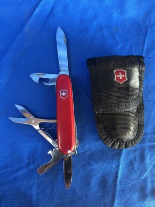 Swiss Army Knife Victorinox Officer Suisse With Sheath