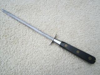 Vintage Sabatier France Knife Sharpener Sharpening Steel Rod 13 "