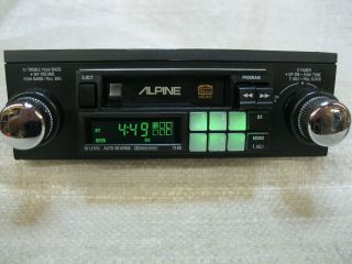 ALPINE 7168 AM/FM CASSETTE RADIO KNOB (SHAFT STYLE) VINTAGE OLD SCHOOL RARE 2