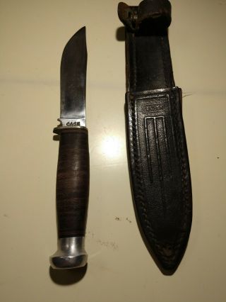 Vintage Case Knife With Sheath
