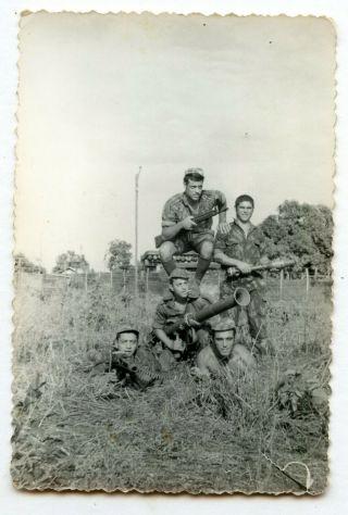 18 Vintage Photo Handsome Soldier Buddies Boys Men Big Guns Snapshot Gay