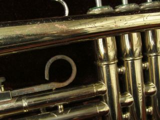 Vintage Olds Ambassador Fullerton Ca Bb Trumpet Ser.  747693,  7C Mouthpiece 2