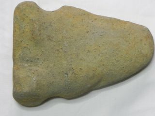 Large Authentic Native American Grooved Stone Axe Head