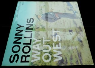 Sonny Rollins - Way Out West Contemporary LAC 12118 Mono LP 3