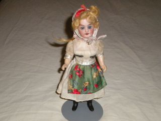 Sweet Antique German,  All Cabinet Size Doll