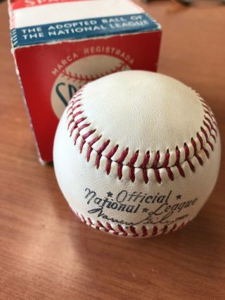 Vintage 1950s (?) Spalding Official League Baseball - -