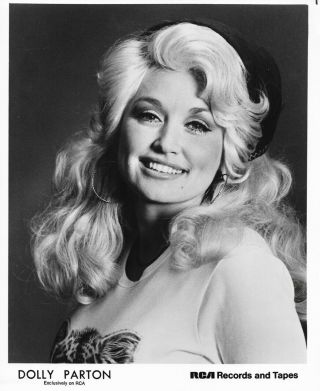 Vintage Photograph - Dolly Parton - Rca Records