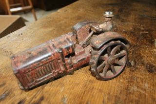 Antique Mccormick Deering Cast Iron Toy Tractor
