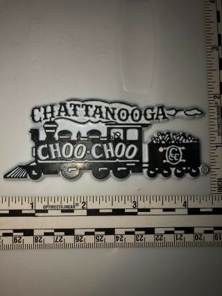 Vintage Chattanooga Choo Train Magnet Fridge Refrigerator Rubber Large Other B1