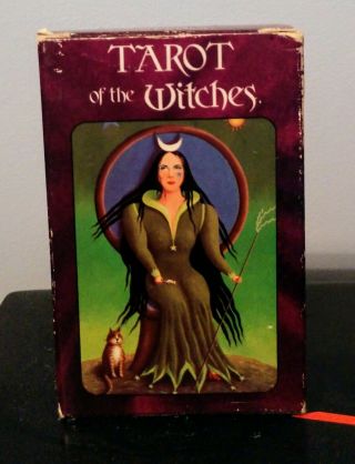 Tarot Of The Witches (1974) Vintage 78 Card Deck [used]