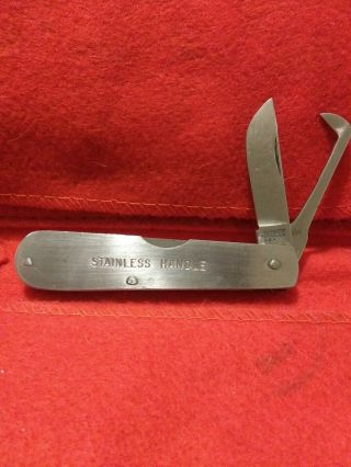 Vintage Kutmaster Utica N.  Y.  Usa Veterinarians Castrator Pocket Knife
