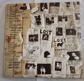 RARE PEARL JAM LOST DOGS E3 85738 VINYL LP,  3 RECORD SET VEDDER, 2