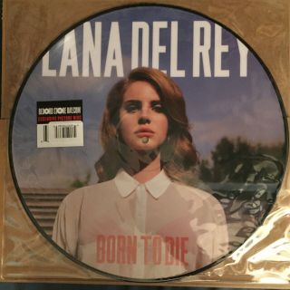 Lana Del Rey Born To Die Picture Disc Vinyl Lp Rsd Rare.  Never Played.  Nfr