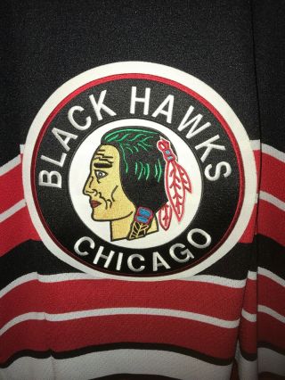 Bill Mosienko Chicago Blackhawks Vintage Retro CCM NHL Hockey Jersey.  EUC 2